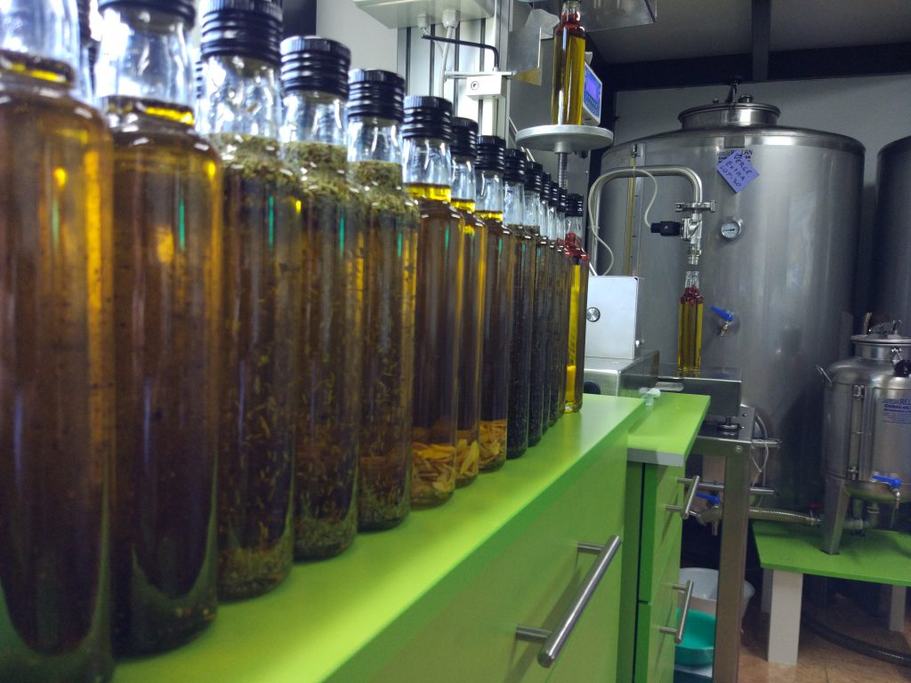 aceite con especies
